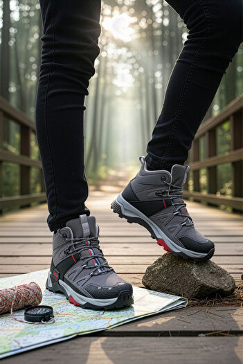 BIG KING Füme Outdoor Trekking Erkek Spor Bot