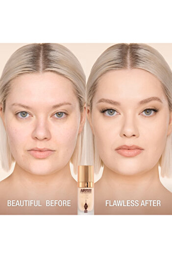 charlotte tilbury كريم أساس شارلوت تيلبوري إيربراش فلوليس 30 مل ( 2 Natural )