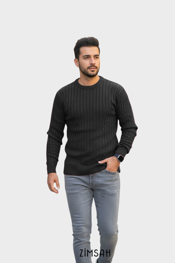 mayastyle Σετ 4 Ανδρικά Πλεκτά Πουλόβερ Μαύρο, Γκρι, Μπεζ, Σμαραγδένιο Πράσινο
