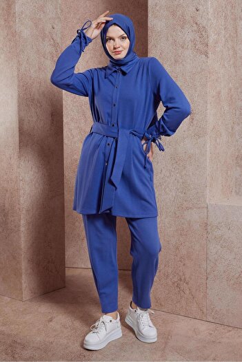 Alvina Suit with Belt and Pants 44499