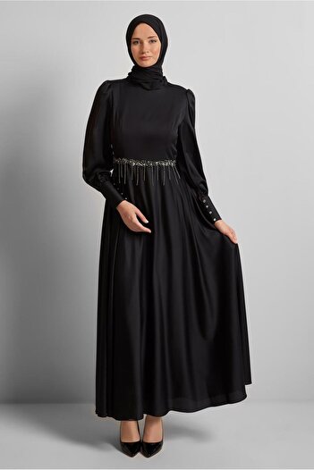 Alvina Satin Stone Dress 45550