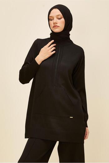 Alvina Zipped Knitwear Tunic 45885