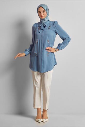 Alvina Tunic with Binding Details 45609
