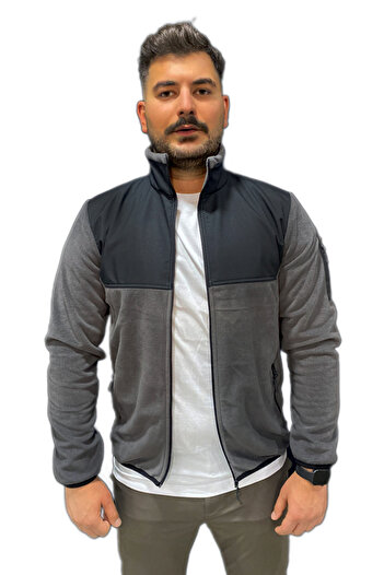 canan erman dolunay iş güvenliği ekipmanları Full Zippered 3 Pocket Outdoor Softshell Fleece Jacket