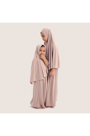 ALLNOORKİDS Namaz Seti / İbadet Seti - Namaz Takım, Ay Yıldız Kabe Desenli Süngerli Seccade , Tespih, Çanta