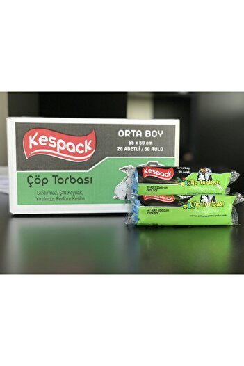 Keskin Kespack 55x60 CM Orta Boy Çöp Torbası