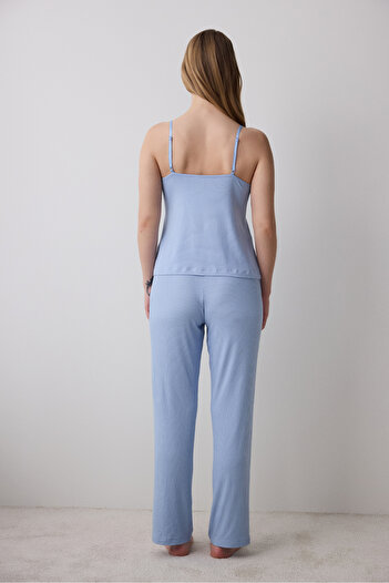 Penti Hailee Blue Pantolon Pijama Takımı