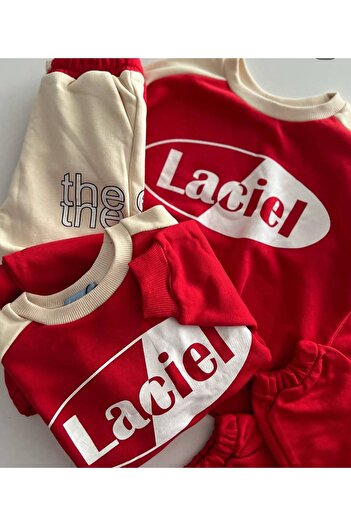 Çamur Kids La’ciel Paris Kırmızı Kitkat Takım