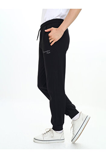 Denokids Boy's Black Sweatpants