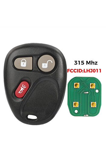 Choice1 مفتاح سيارة عن بعد jingyuqin FCCID:LHJ011 مفتاح سيارة عن بعد 315 ميجا هرتز لـ GM Hummer H2 Chevrolet Avalanche Cad