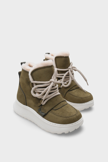 Capone Outfitters Γυναικείες μπότες Agatha Furry