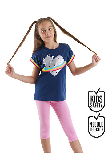 MSHB&G Cosmic Love Mädchen Sommer T-Shirt Leggings Set