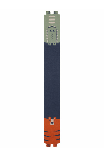 Denokids Boy's Scarf - Tiger Crocodile