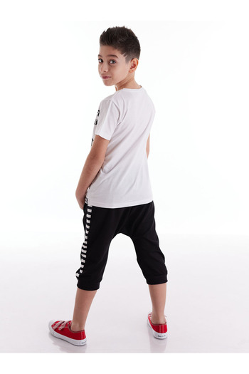 MSHB&G Survival T-Shirt-Capri-Shorts-Set für Jungen