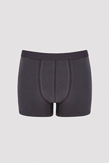 Penti Herren-Boxershorts „Basic Triple Anthrazit“.
