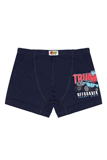 Öts Boys' Boxer 3-Pack Printed (96% Cotton - 4% Elastane)