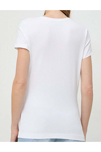 Guess Tricou Guess, alb