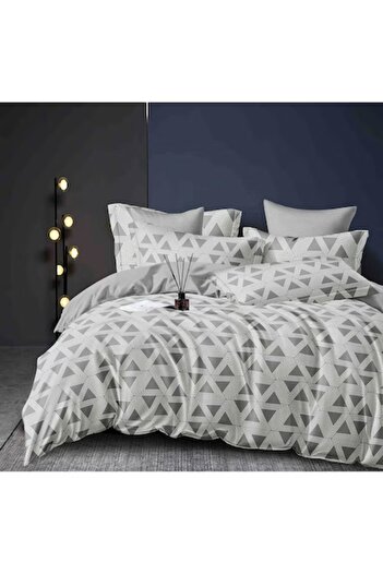 OEM Double bed linen, 6 pieces, fine cotton, 180x200cm, 200x230cm, 70x70cm, 55x80