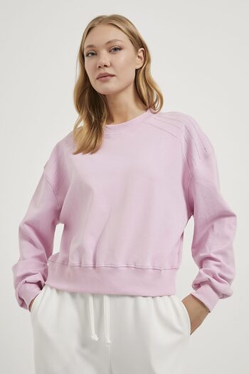 Arma Life Armalife 10711 Women's Sweat with Shoulder Stone Detail