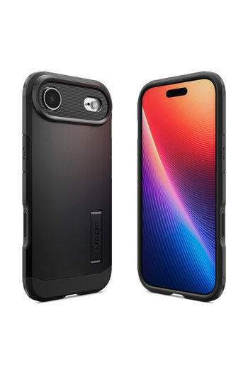 Spigen Husa iPhone 17 Air Tough Armor "T" MagSafe, negru