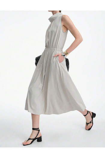 SHEIN Shein midi dress, gray