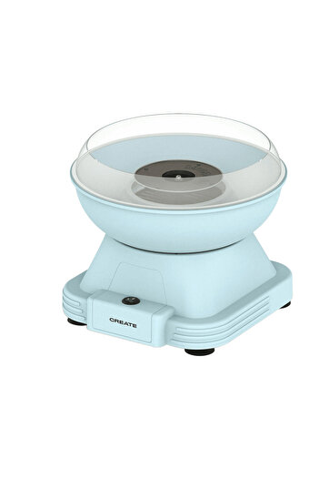 Create Retro cotton candy machine, CREATE, pastel blue