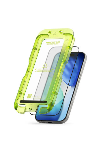 Ringke [Pack 2x] Glass Screen Protector iPhone 17 Pro Easy Slide Tempered Glass, Transparent