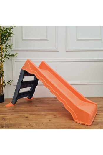 PİLSAN Foldable slide with water hose attachment system Wavy water Orange