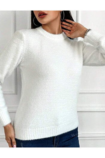 SHEIN sweater, white