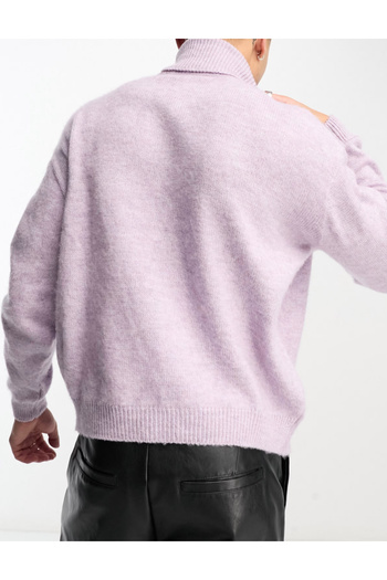 ASOS sweater, purple