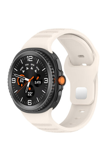 Techsuit Samsung Galaxy Watch8 40mm Strap, Beige, W050
