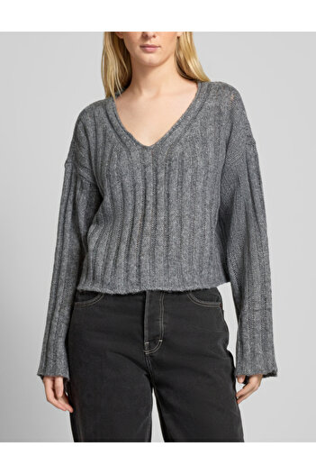 Noisy May sweater, gray