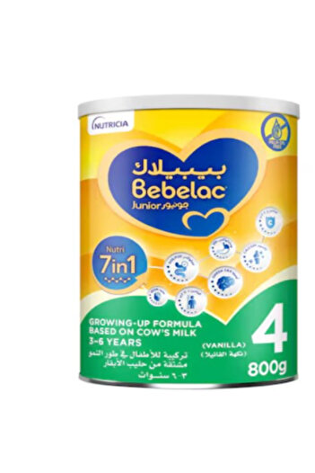 Bebelac Bebe JR 4 Nutri 7in1 GUM 800grm Pack of 6