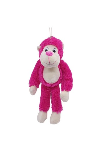 KIZIL Plush Monkey 40 cm - Soft Plush - G5501 - Pink