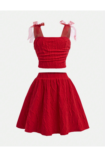SHEIN Shein outfit, red