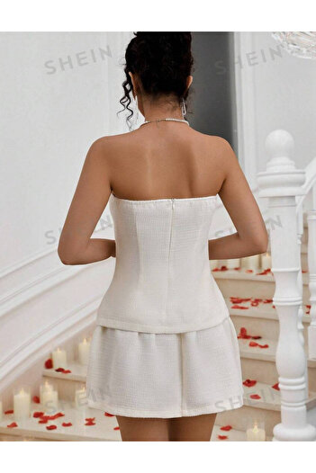 SHEIN Shein set, cream