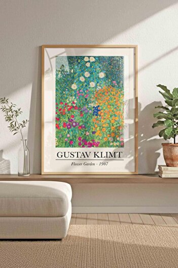 Buka Shops Gustav Klimt Sanat Koleksiyonu: 3'lü Küratörlü Tablo Seti Çerçeveli Renk Seçenekli