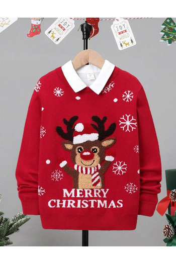 SHEIN Shein sweater, red