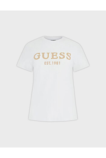 Guess Tricou Guess, alb