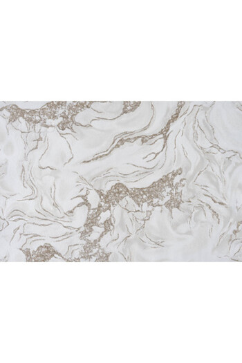MallDeco Textured vinyl wallpaper, white gold, bedroom, Luxe model