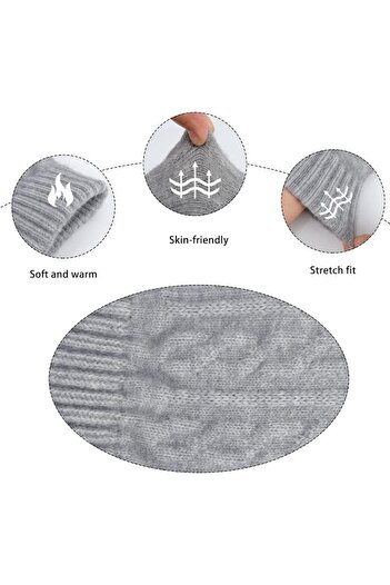 Optim Solution Winter Gloves, OPTIM SOLUTION, Tactile, for Men, Touchscreen Function, Acrylic, Universal Size, Ligh