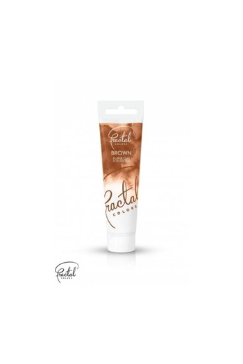 Fractal Colorant Gel Alimentar - BROWN - 30 g -