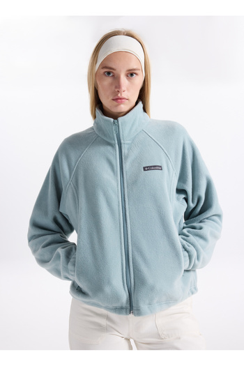 Columbia 2136221461AL8182 Mavi Normal Düz Kadın Polar Sweatshırt