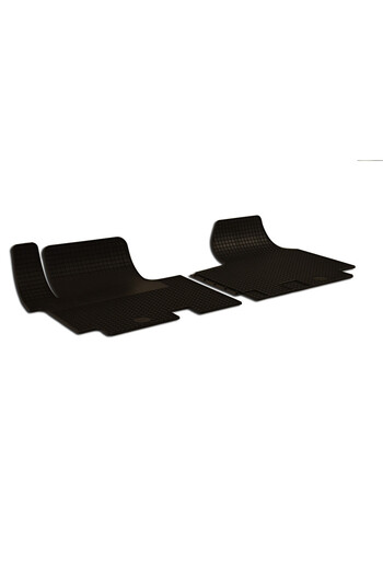 Umbrella Set of Rubber Car Mats for Renault Trafic (2001-2014) Opel VIvaro A (2001-2014) - 2 P