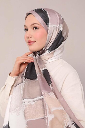 Levidor Powder Dama Pattern Twill Shawl