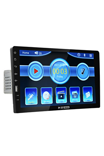 MaxTech MP5 Player Universal 1 Din, MaxTech®, Casetofon cu ecran HD de 9 inch, TouchScreen, HandsFree
