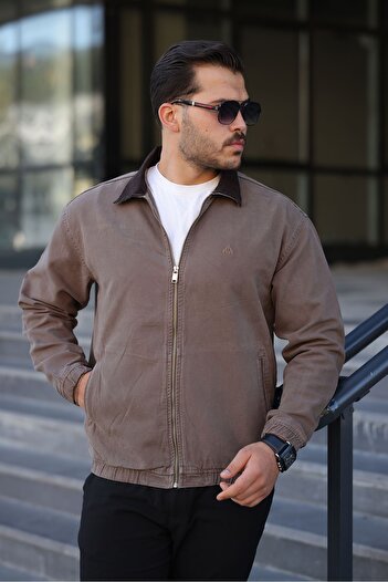 LTC Jeans Men's Relaxed Canvas Mink Jacket
