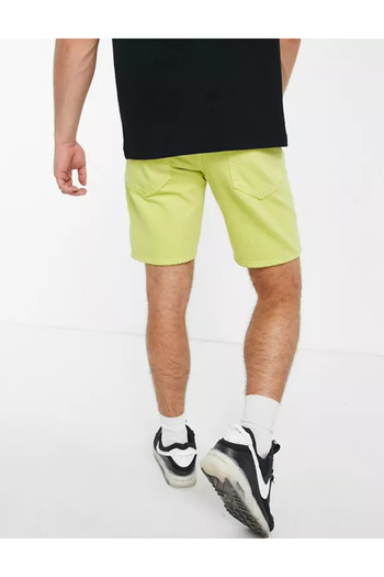 Only & Sons Only & Sons denim shorts, green