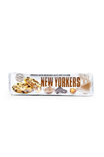 New Yorker Soft Cookie Cookies with Hazelnut Cream Filling Fresh Snack 6 X 175 Gr