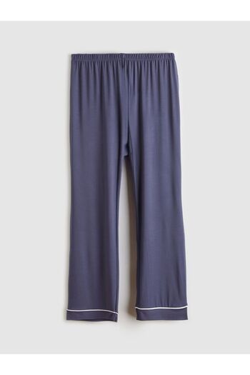 LC Waikiki Büyük Beden Gömlek Yaka Kadın Pijama Takımı